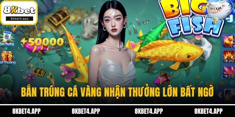 Bắn Cá Đổi Thưởng Hốt Vàng Liên Tục Chỉ Trong Vài Phút Bắn trúng cá vàng nhận thưởng lớn bất ngờ